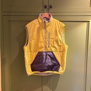 Patagonia pullover vest with added pocket size S/M